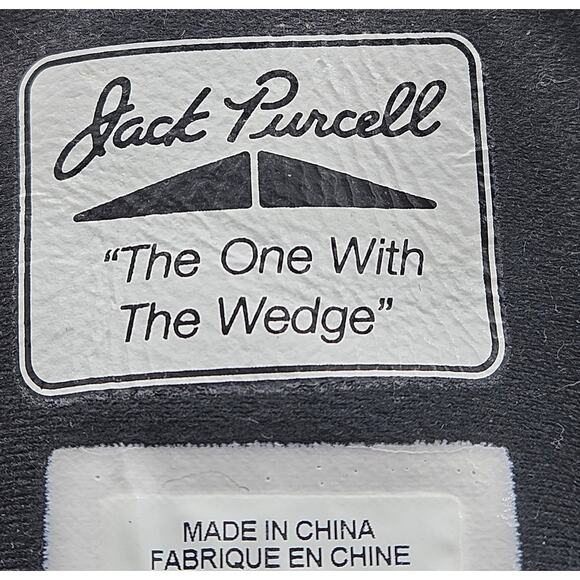 Converse Clot Jack Purcell Low Top Ox White Fur 'Giant Panda' Shoes M 6.5 W-8 - Picture 6 of 9